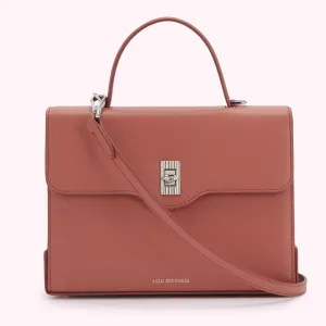 AGATE LARGE LIP TURN LOCK QUEENIE HANDBAG