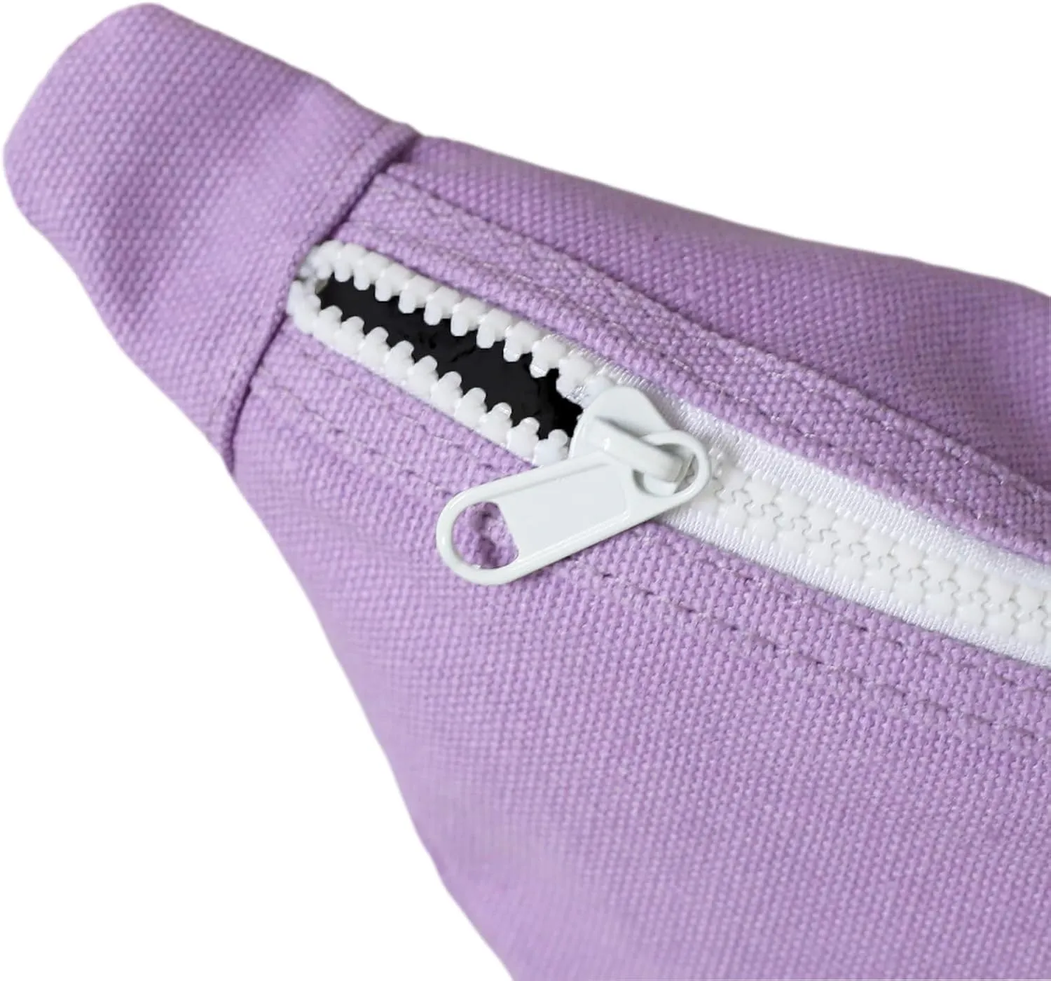 amokk Canvas Fanny Pack for Kids Crossbody Waist Bag for Unisex Toddler Boys Girls (Purple)