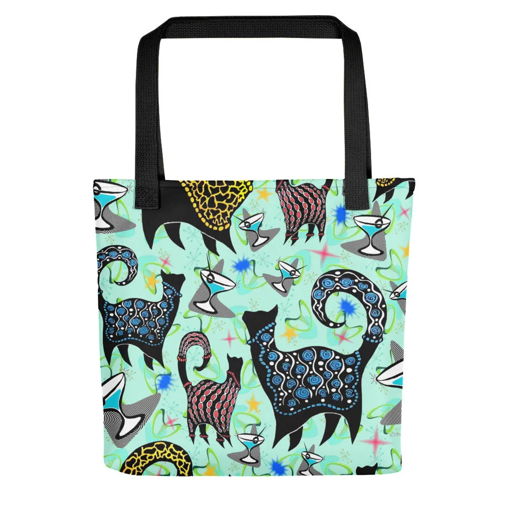 AQUA SNOBBY COCKTAILS Tote bag
