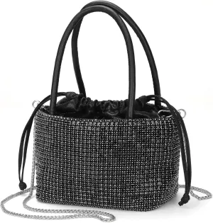 Clutch Purses for Women, Small Evening Handbag, Sparkly Rhinestone Purse for Party, Prom, Wedding