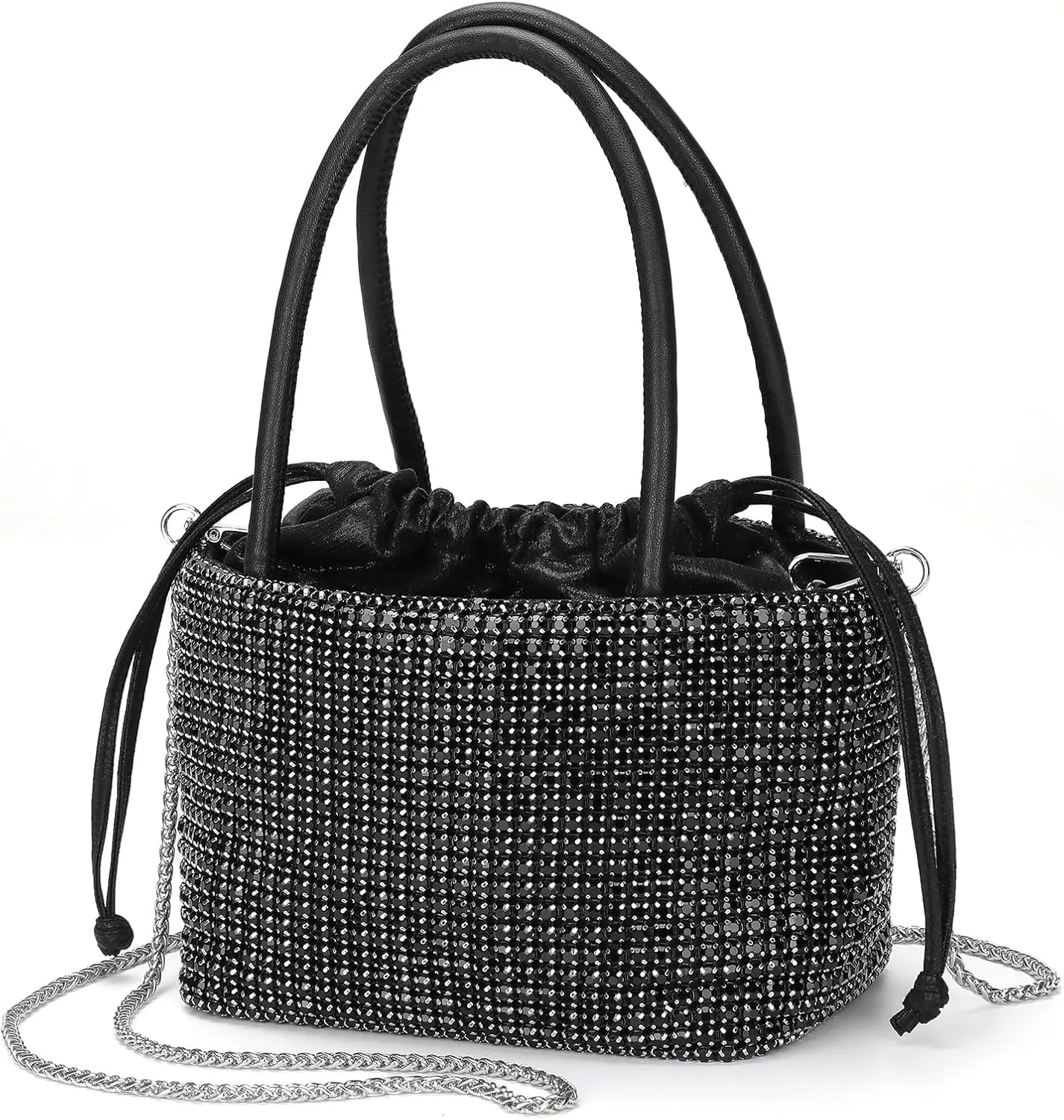 Clutch Purses for Women, Small Evening Handbag, Sparkly Rhinestone Purse for Party, Prom, Wedding