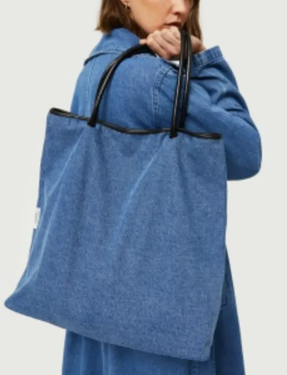 Compania Fantastica Denim Tote Bag