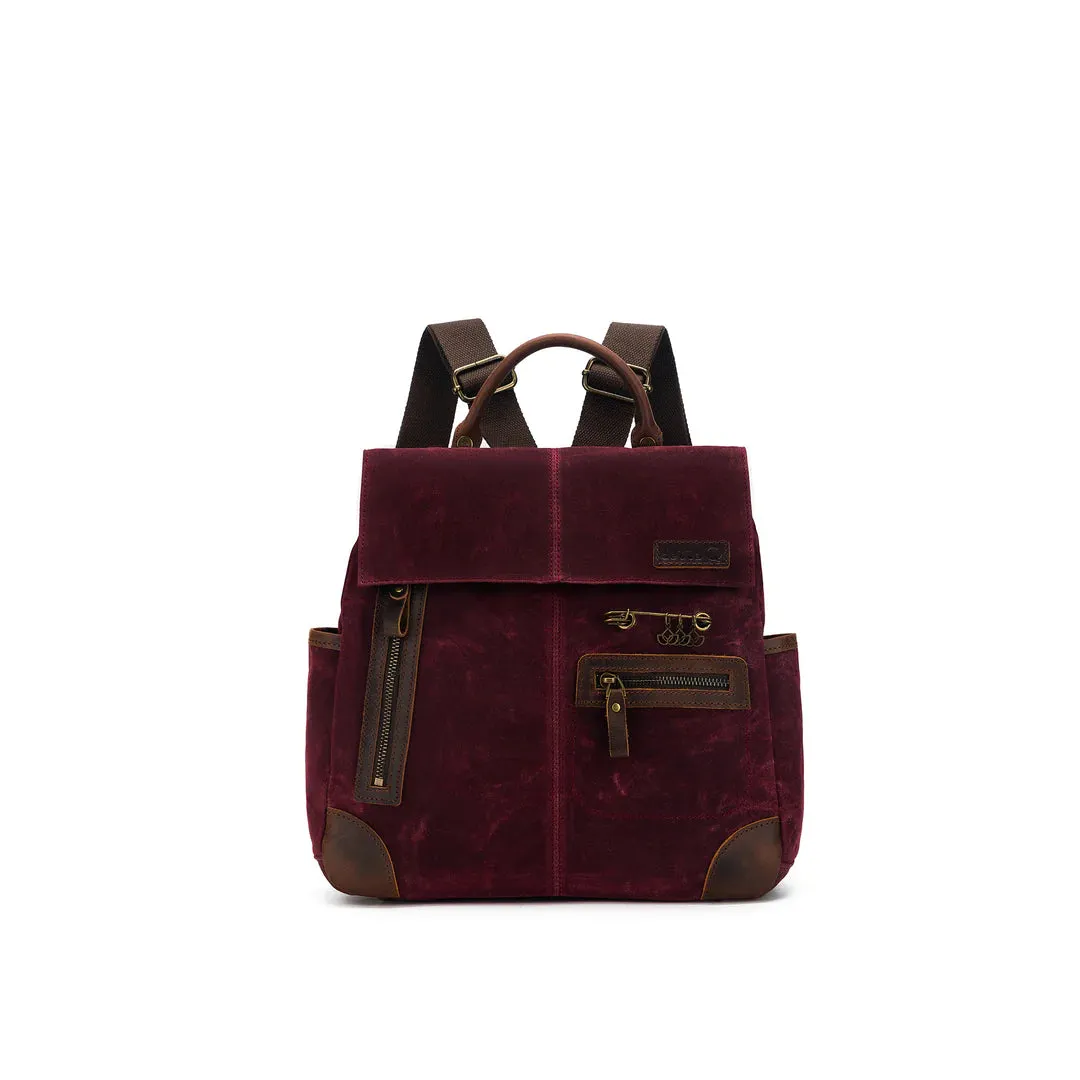 Della Q Maker's Canvas Midi Backpack