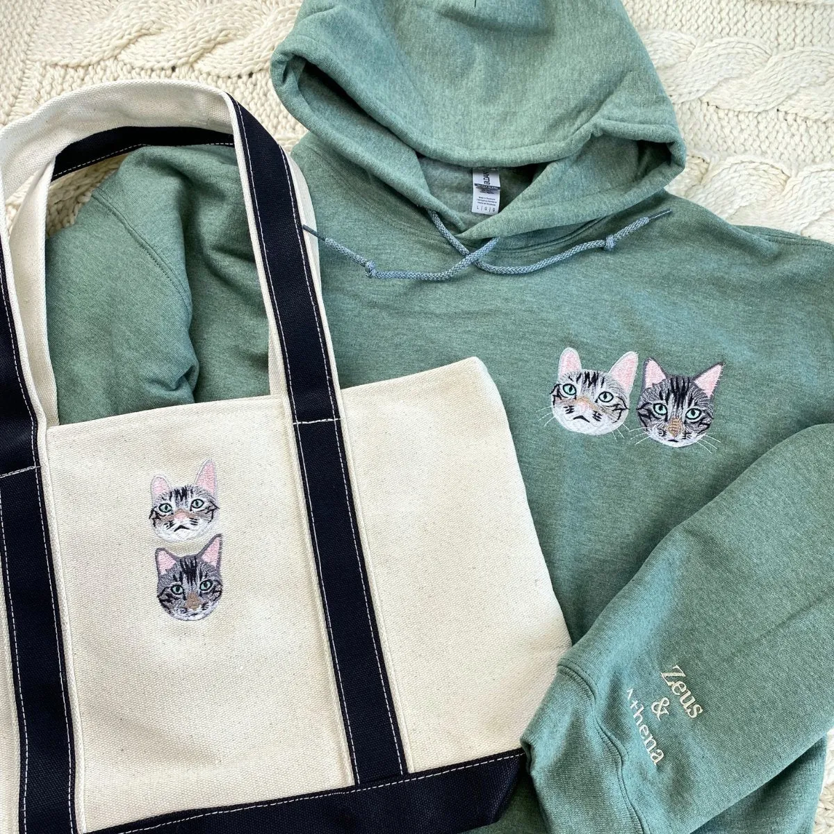 Dog Lover’s Favorite: Sweatshirt & Tote Bag Combo