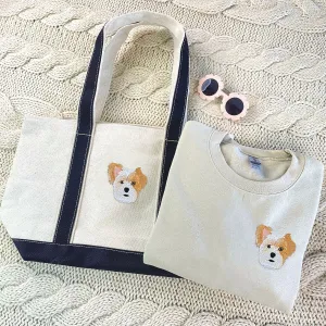 Dog Lover’s Favorite: Sweatshirt & Tote Bag Combo