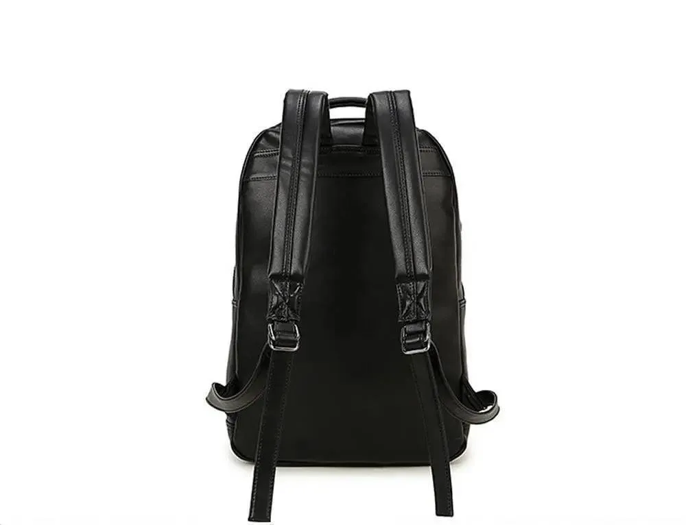 Fashion Punk Rivets Waterproof 3D Ghost Skull With Crown Backpack  Laptop