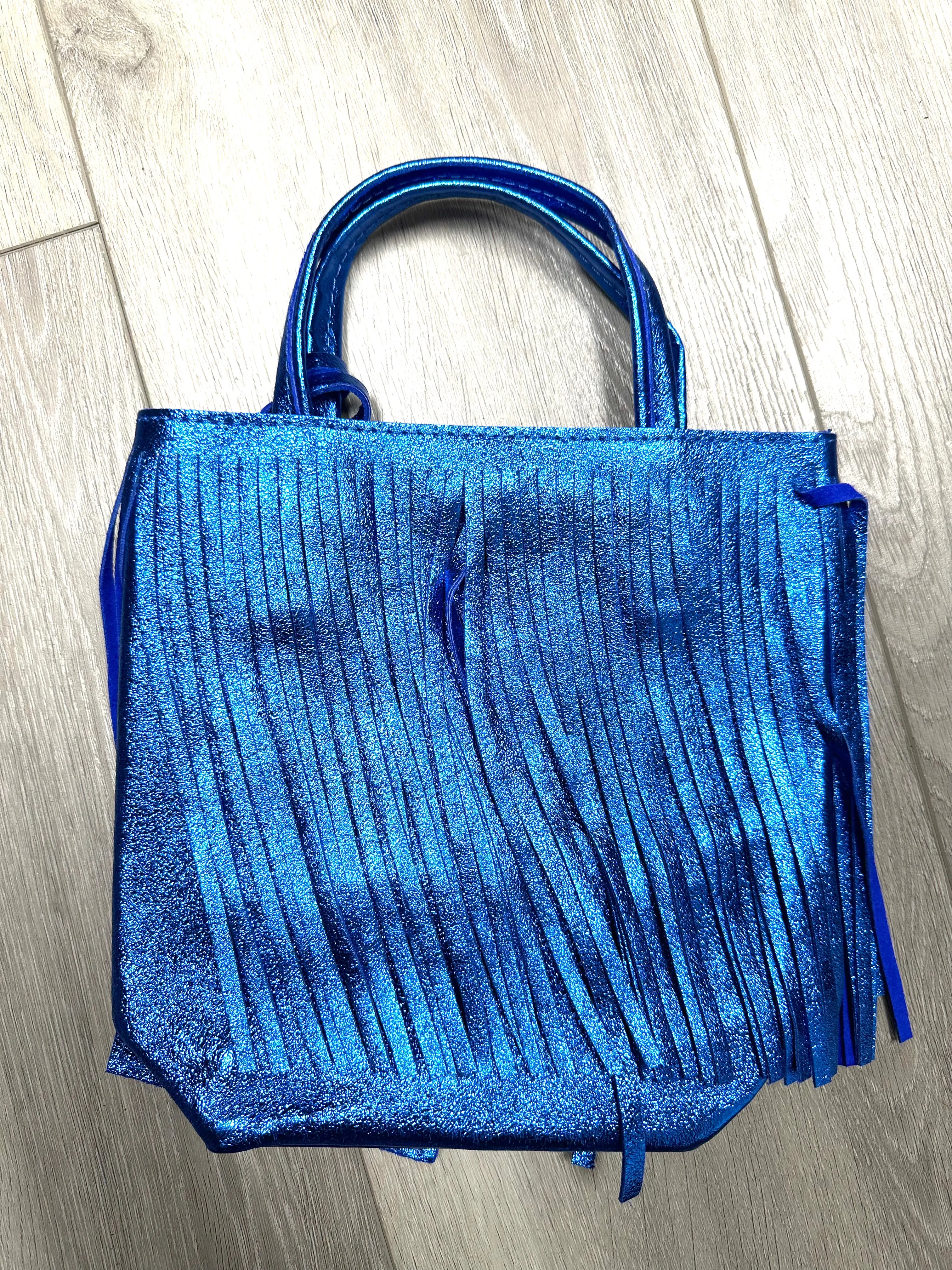 Fringed Crossbody Handbag