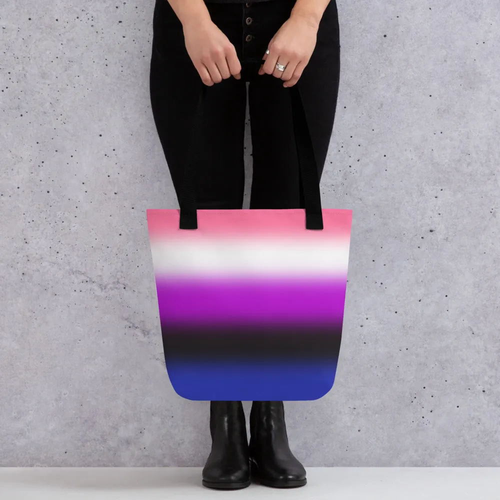 Genderfluid Pride Tote Bag - Ombre