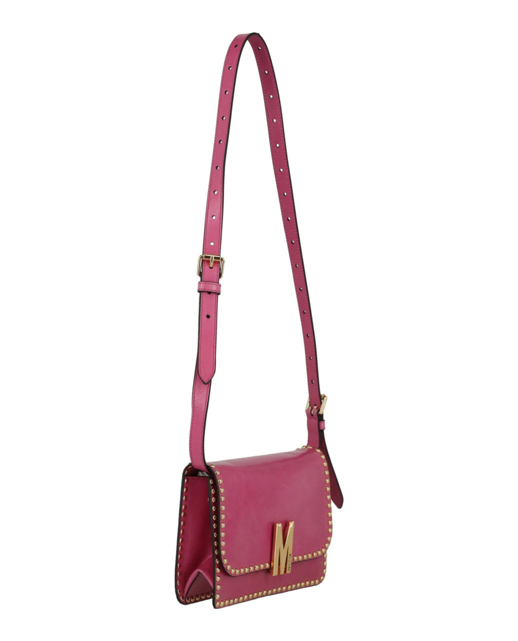 Moschino Stud Embellished Shoulder Bag