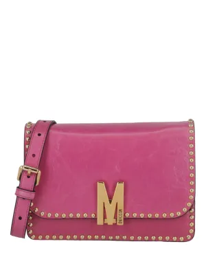 Moschino Stud Embellished Shoulder Bag