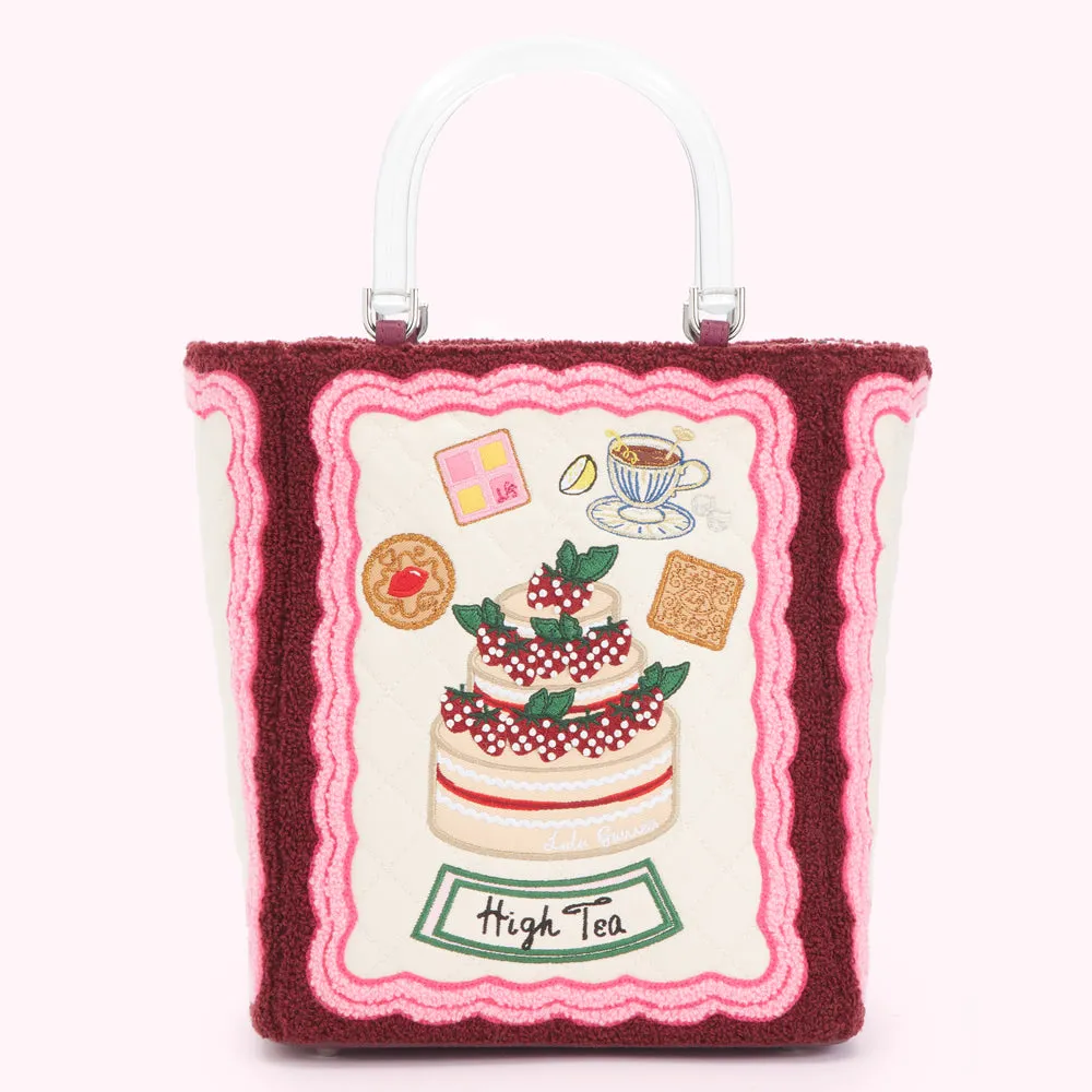 PEONY HIGH TEA BIBI TOTE BAG