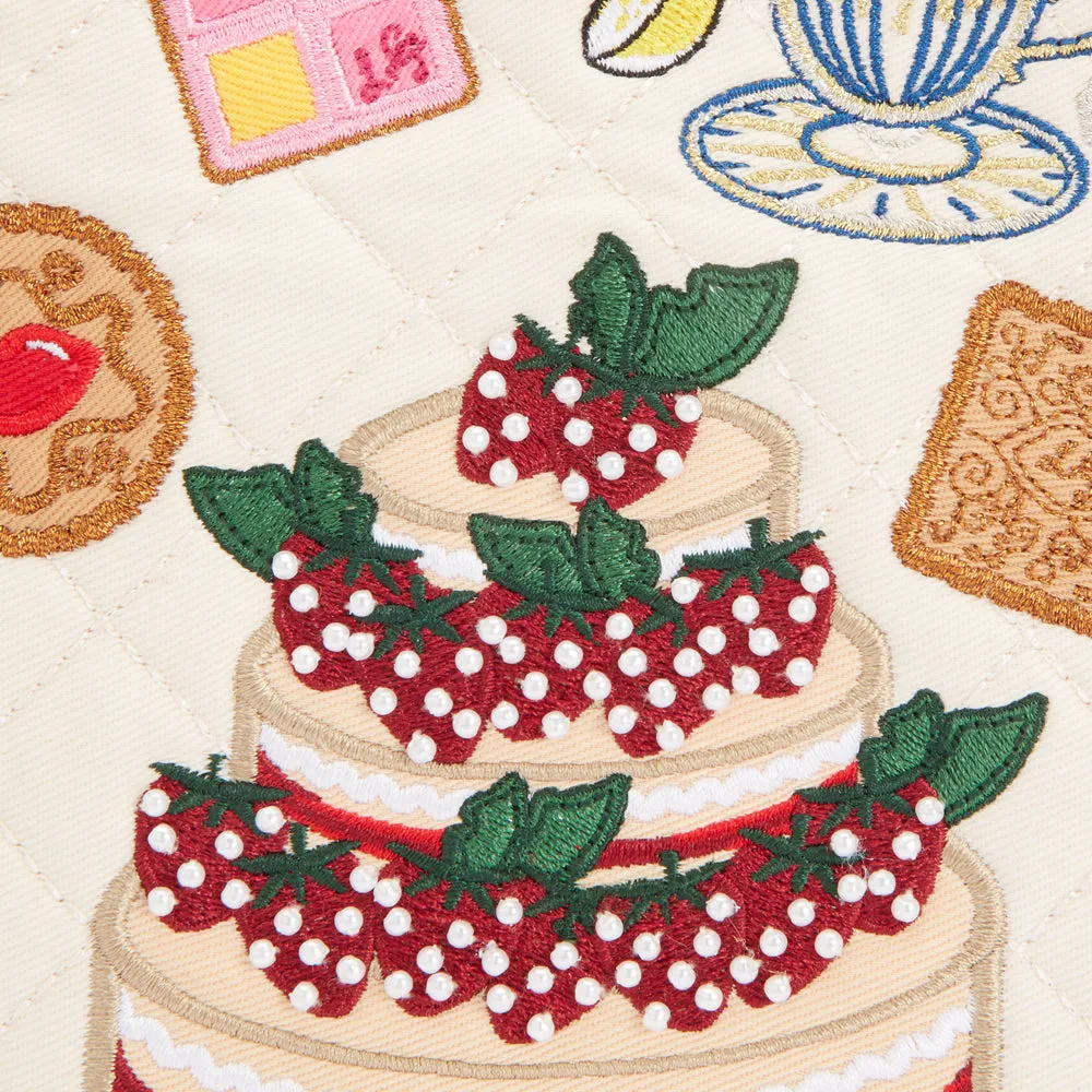 PEONY HIGH TEA BIBI TOTE BAG