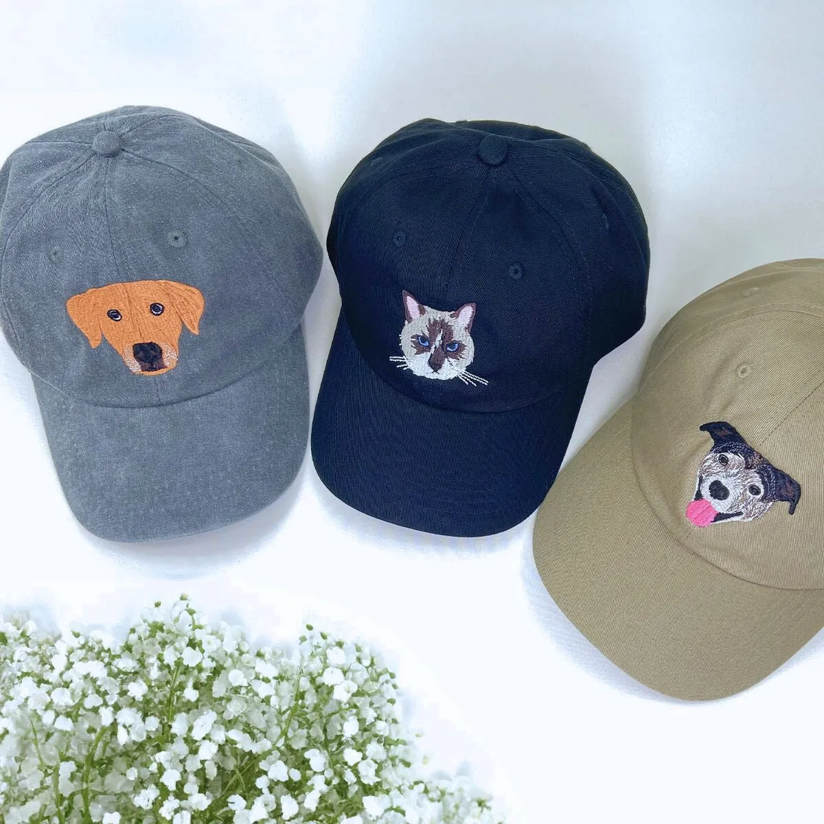 Pet Parent Combo: Embroidered Hat & Tote Bag for Dog Enthusiasts