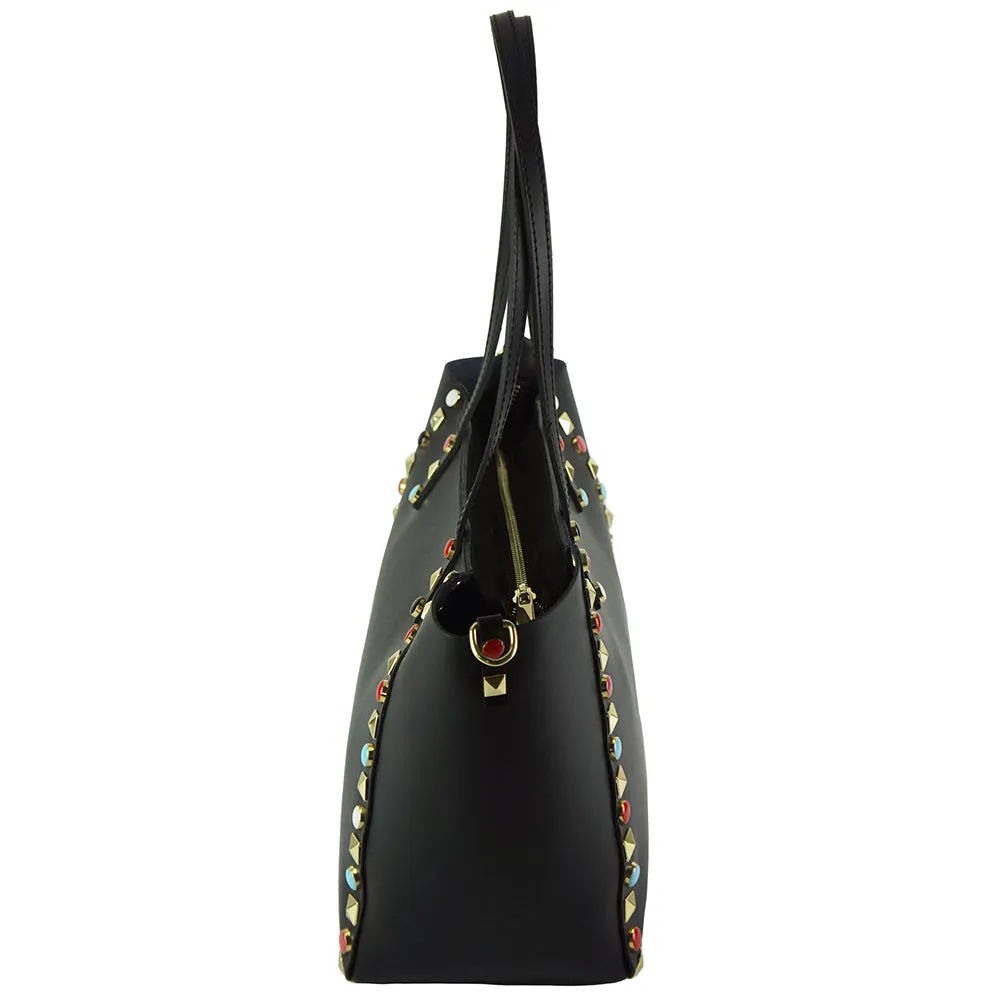Tina leather Handbag